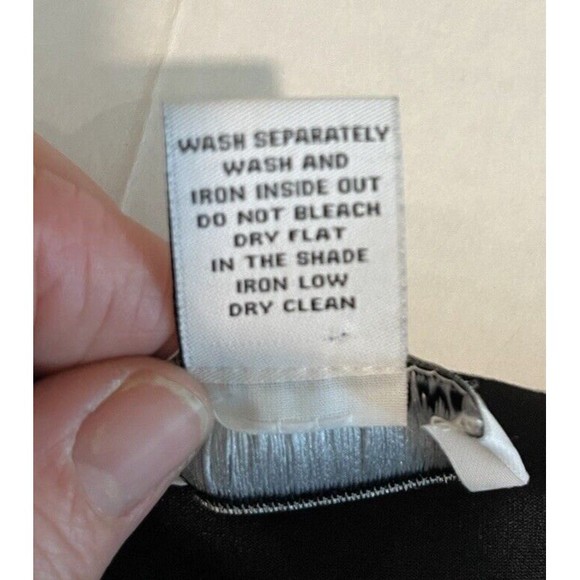 Carmen Marc Valvo Womens Jacket Black Faux Suede Gold Studded Long Sleeve Size M - Picture 6 of 10